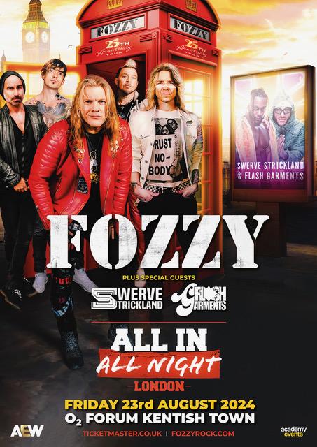 fozzy all in poster