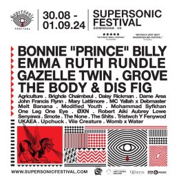 supersonic festival poster