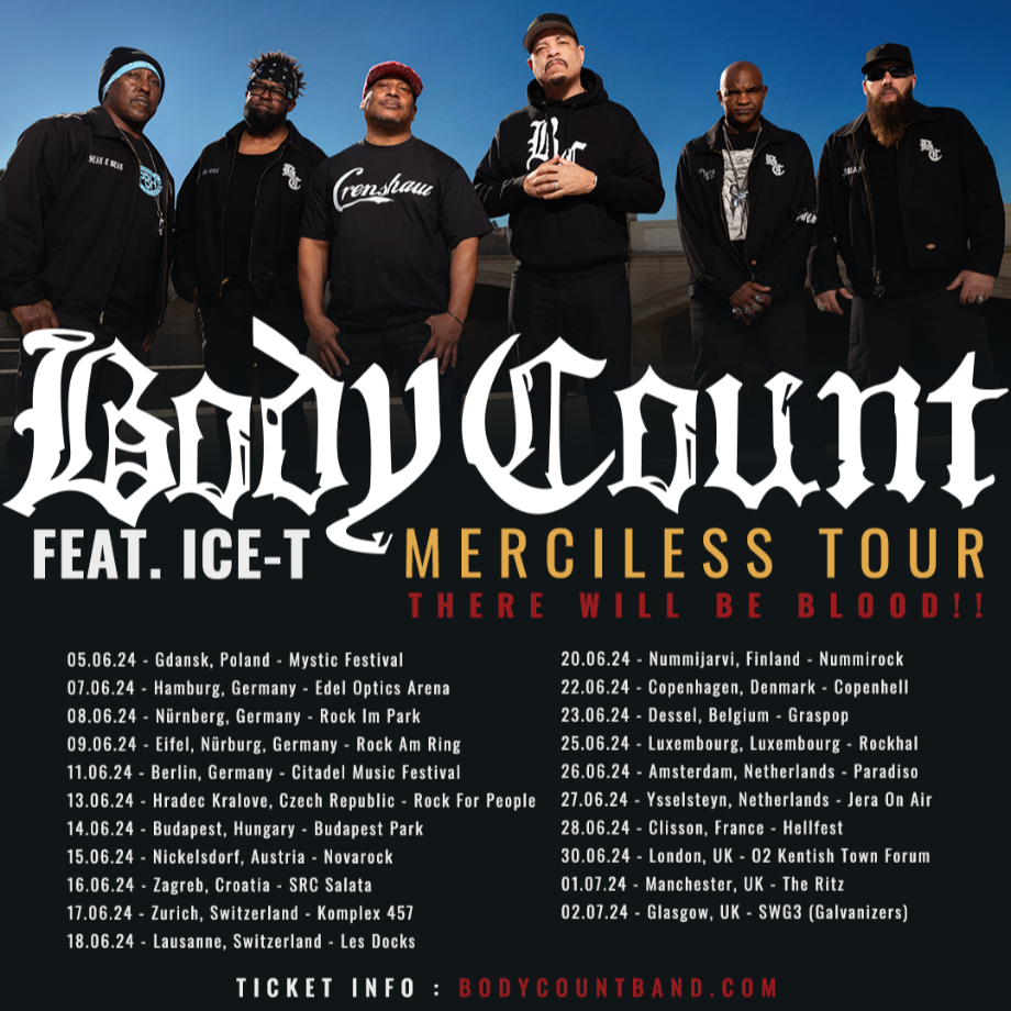 body count tour poster