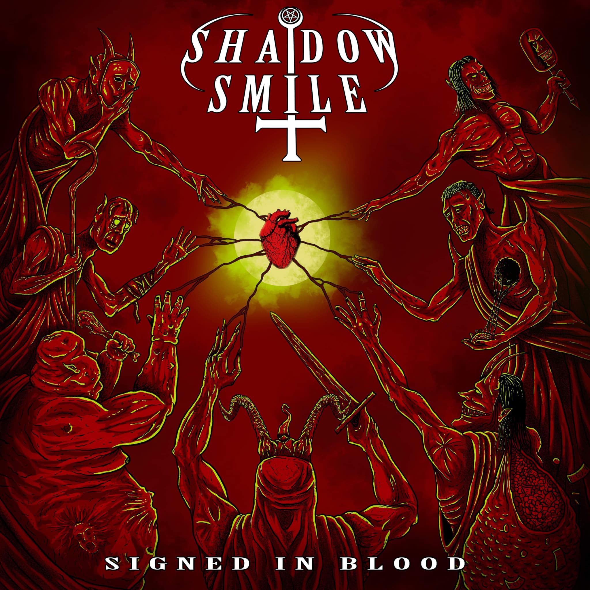 17. Shadow Smile Signed In Blood