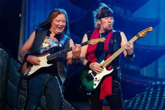 Dave Murray and Adrian Smith Iron Maiden